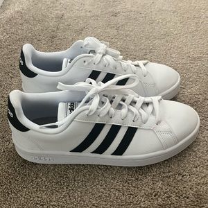 Womans Adidas Shoes White and Black